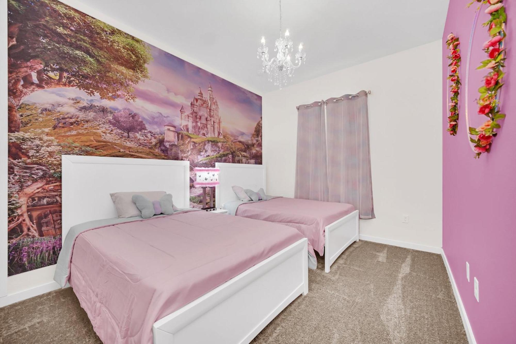 New Spacious And Themed 5 Bedroom Home Minutes From Disney And Waterparks! Orlando Eksteriør billede